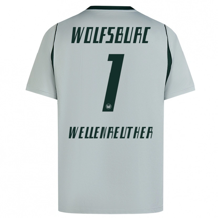 Danxen Women Timon Wellenreuther #1 Gray Green Away Jersey 2026/27 T-Shirt