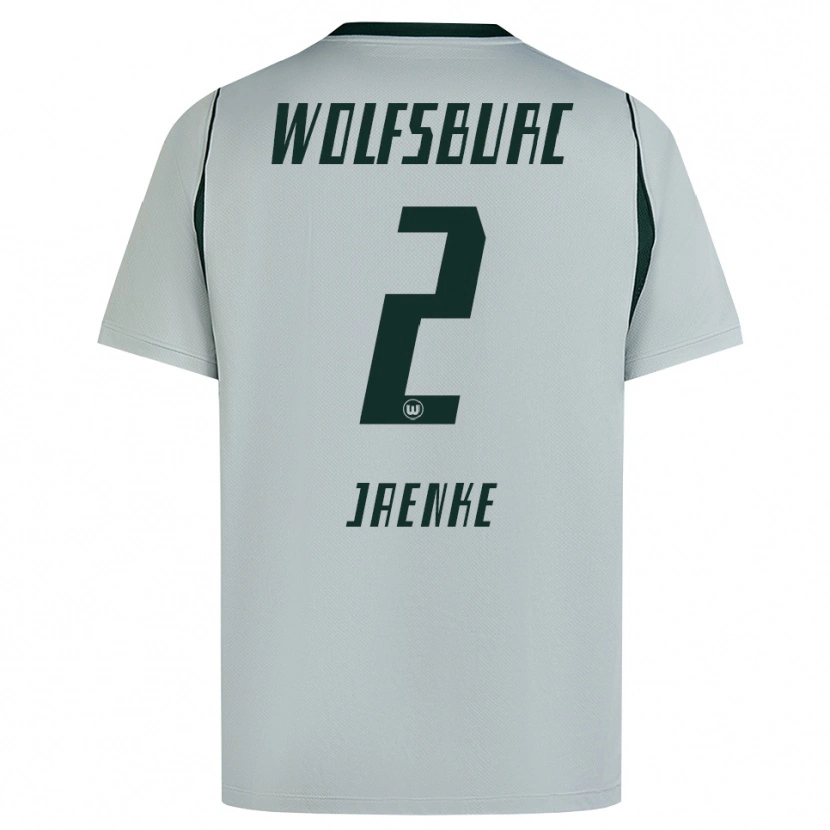 Danxen Women Thorge Jaenke #2 Gray Green Away Jersey 2026/27 T-Shirt
