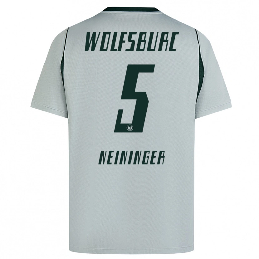 Danxen Women Tim Neininger #5 Gray Green Away Jersey 2026/27 T-Shirt