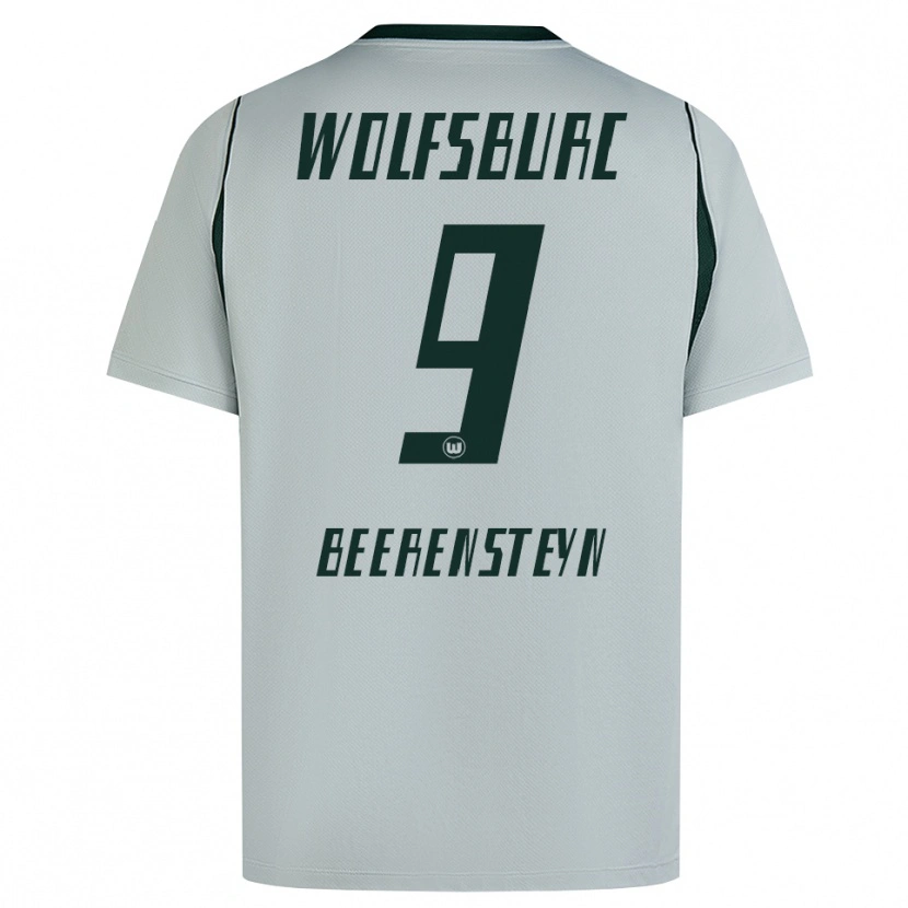 Danxen Women Lineth Beerensteyn #9 Gray Green Away Jersey 2026/27 T-Shirt