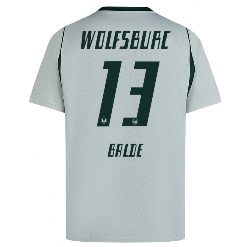 Danxen Women Saido Baldé #13 Gray Green Away Jersey 2026/27 T-Shirt