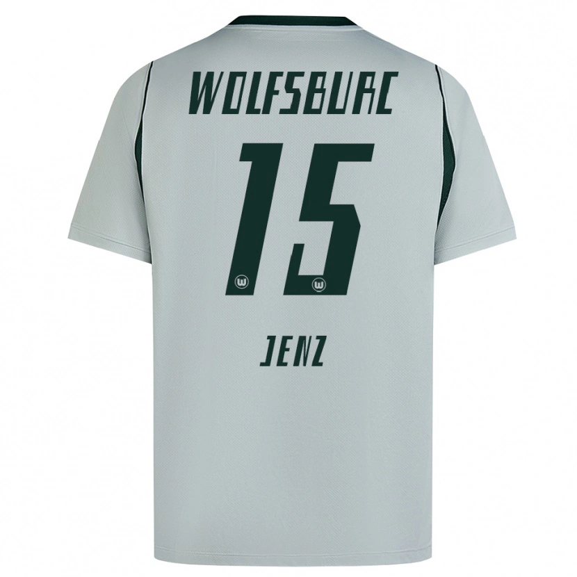 Danxen Women Moritz Jenz #15 Gray Green Away Jersey 2026/27 T-Shirt