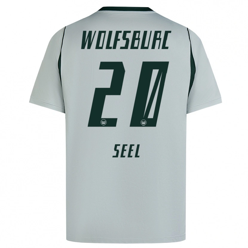 Danxen Women William Seel #20 Gray Green Away Jersey 2026/27 T-Shirt