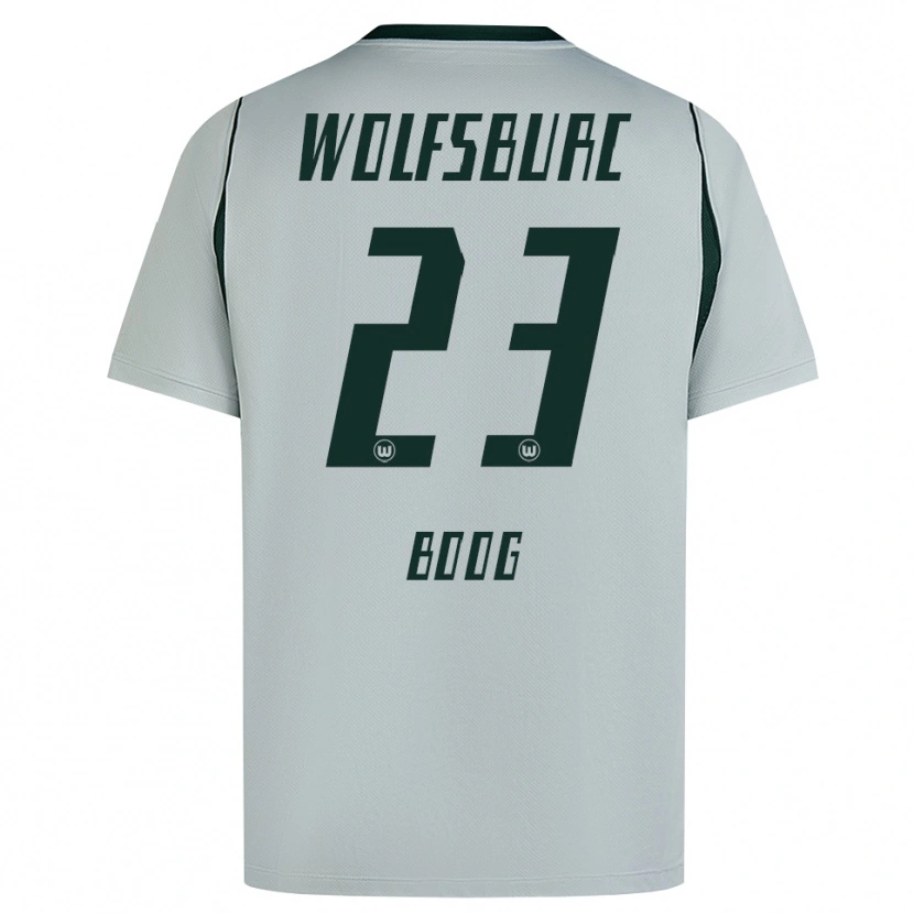 Danxen Women Miguel Boog #23 Gray Green Away Jersey 2026/27 T-Shirt