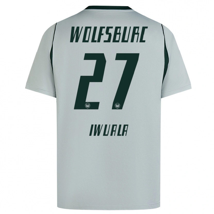 Danxen Women Chisom Iwuala #27 Gray Green Away Jersey 2026/27 T-Shirt
