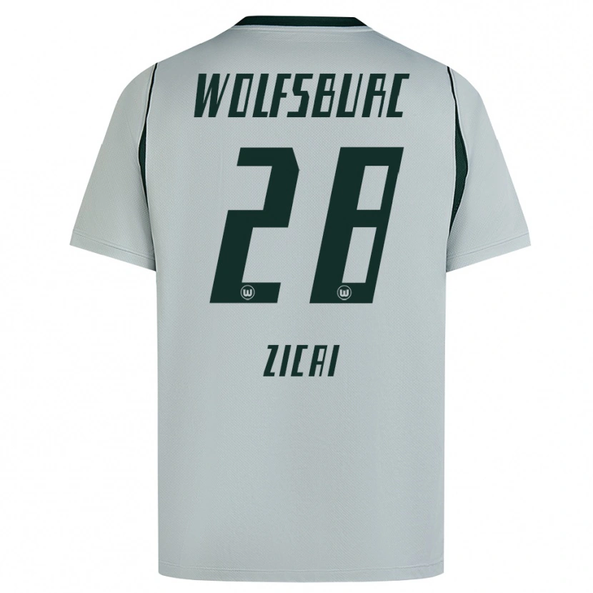 Danxen Women Cora Zicai #28 Gray Green Away Jersey 2026/27 T-Shirt