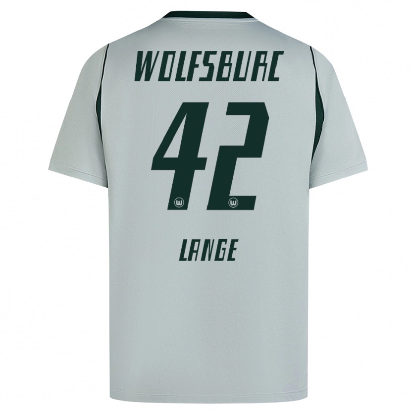 Danxen Women Felix Lange #42 Gray Green Away Jersey 2026/27 T-Shirt