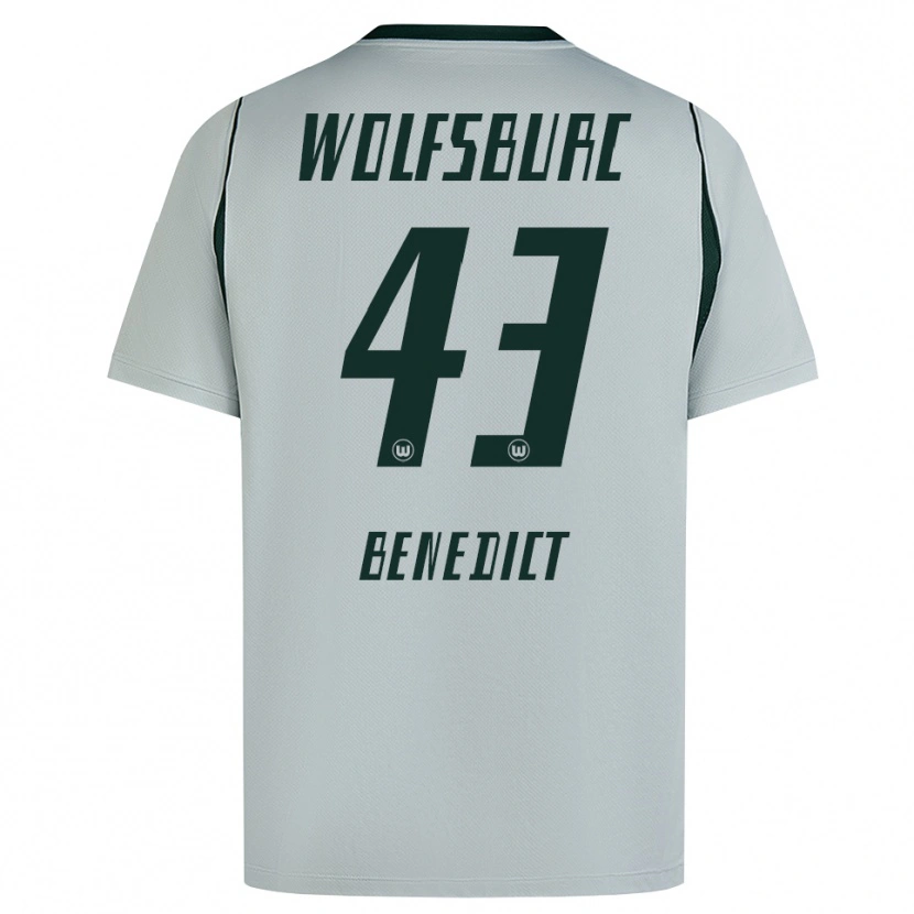 Danxen Women Trevor Benedict #43 Gray Green Away Jersey 2026/27 T-Shirt