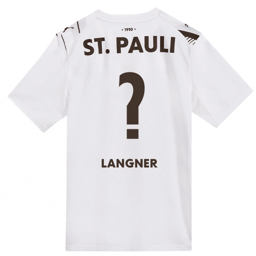 Danxen Women Claas Langner #0 Café White Red Away Jersey 2026/27 T-Shirt