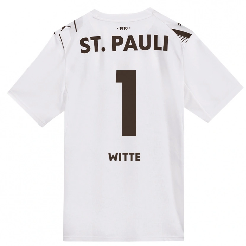 Danxen Women Melvin Witte #1 Café White Red Away Jersey 2026/27 T-Shirt