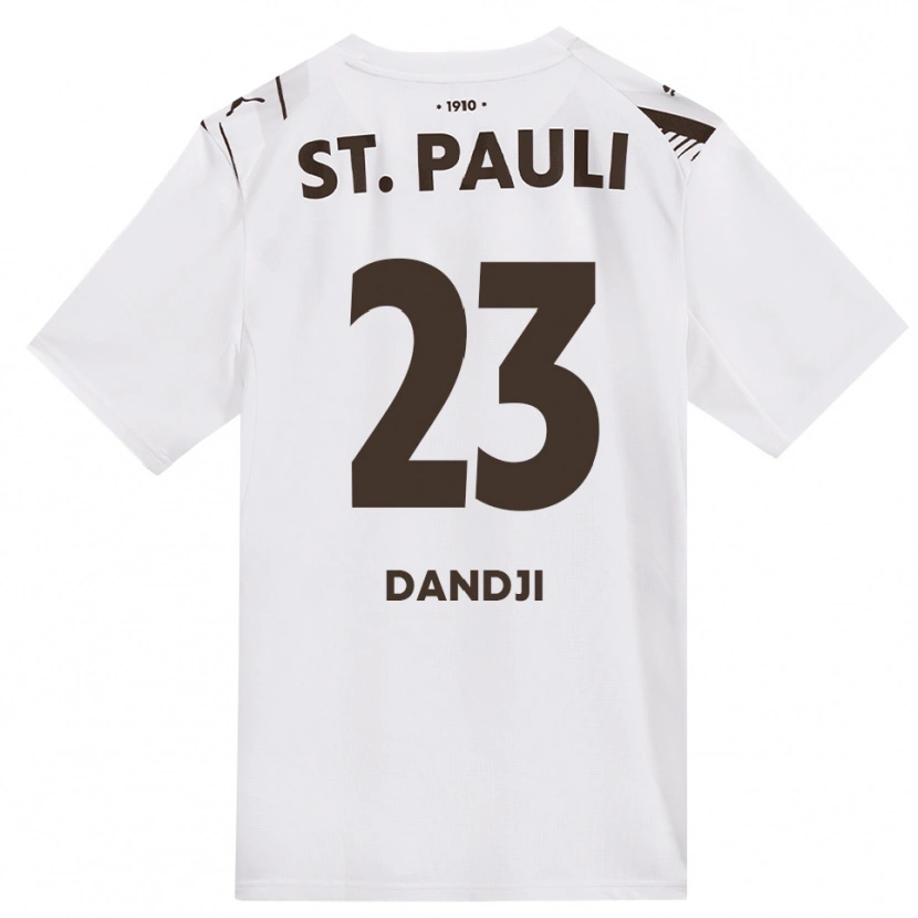 Danxen Women Kemi Dandji #23 Café White Red Away Jersey 2026/27 T-Shirt