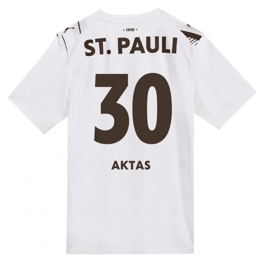 Danxen Women Neyo Aktas #30 Café White Red Away Jersey 2026/27 T-Shirt