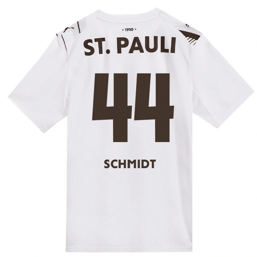 Danxen Women Nick Schmidt #44 Café White Red Away Jersey 2026/27 T-Shirt