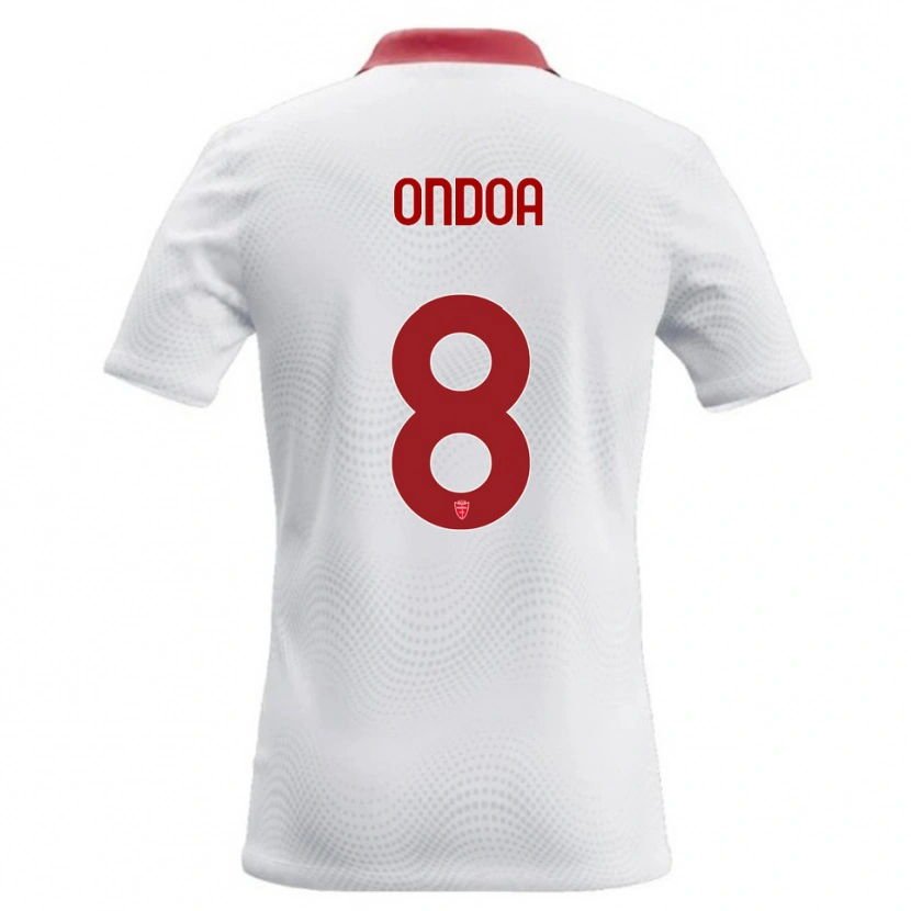 Danxen Women Foe Ondoa #8 White Red Away Jersey 2026/27 T-Shirt