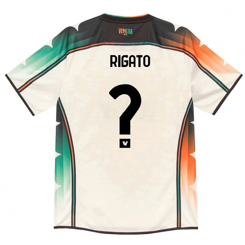 Danxen Women Tommaso Rigato #0 Oldlace Orange Green Away Jersey 2026/27 T-Shirt