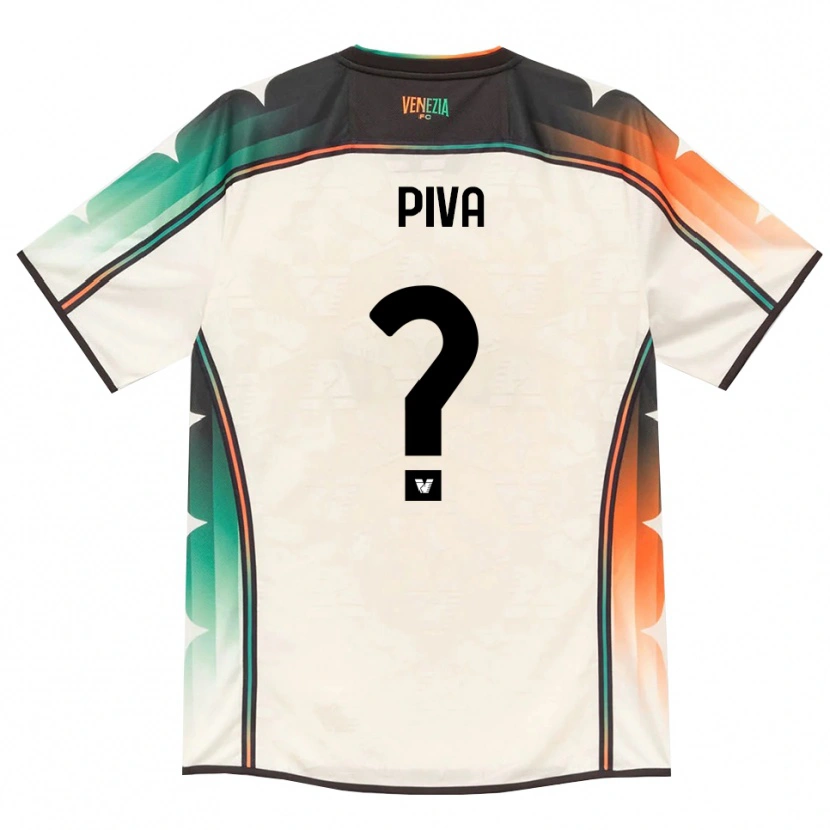 Danxen Women Daniel Piva #0 Oldlace Orange Green Away Jersey 2026/27 T-Shirt