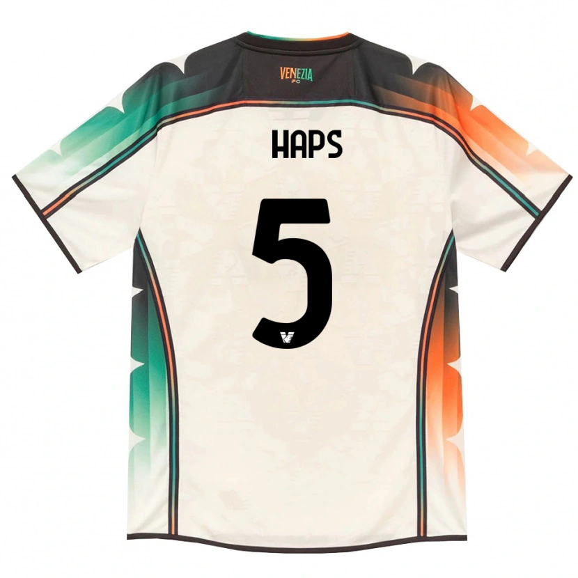 Danxen Women Ridgeciano Haps #5 Oldlace Orange Green Away Jersey 2026/27 T-Shirt