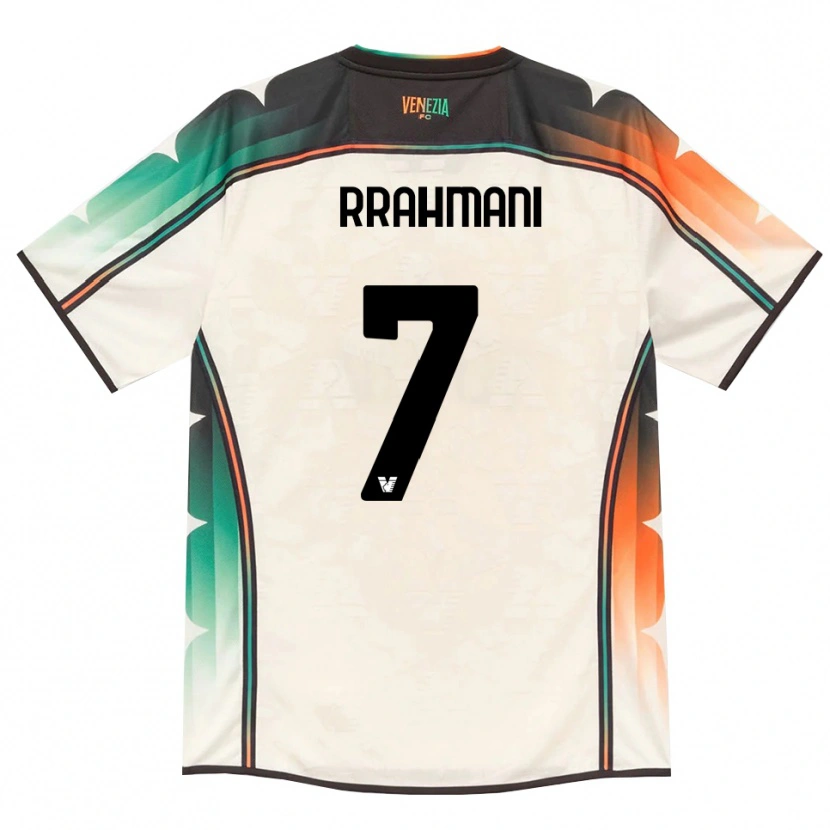Danxen Women Albion Rrahmani #7 Oldlace Orange Green Away Jersey 2026/27 T-Shirt