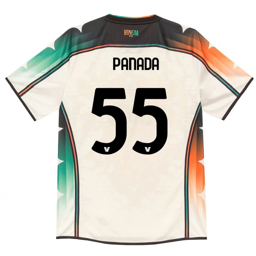 Danxen Women Simone Panada #55 Oldlace Orange Green Away Jersey 2026/27 T-Shirt