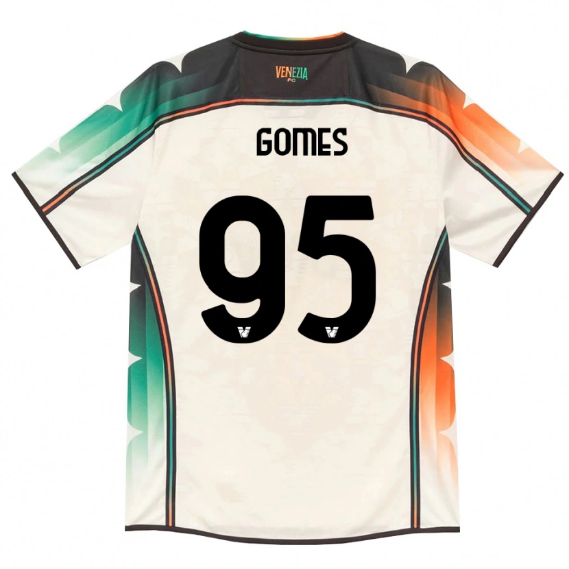 Danxen Women Ale Gomes #95 Oldlace Orange Green Away Jersey 2026/27 T-Shirt