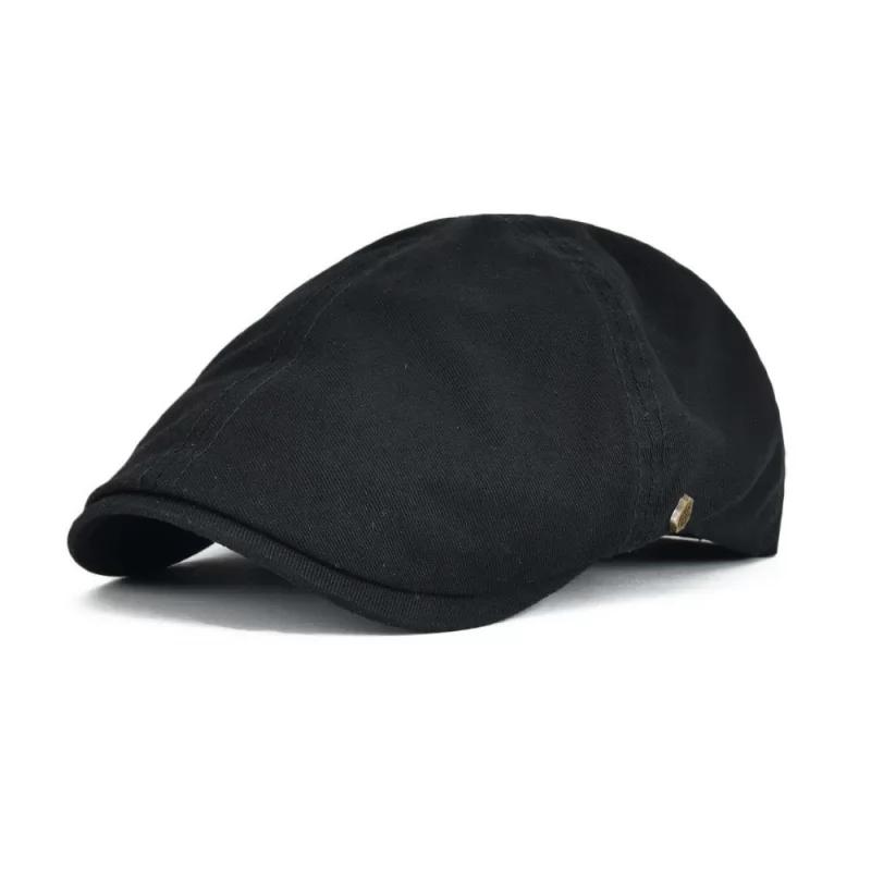 Ivy Solid Cooker Retro Male Berets