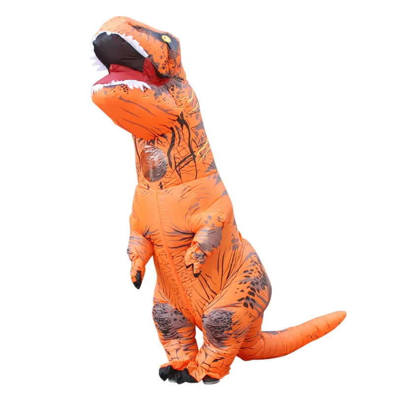 DANXEN Orange T-REX Costumes Inflatable Dinosaur Costume Tyrannosaurus