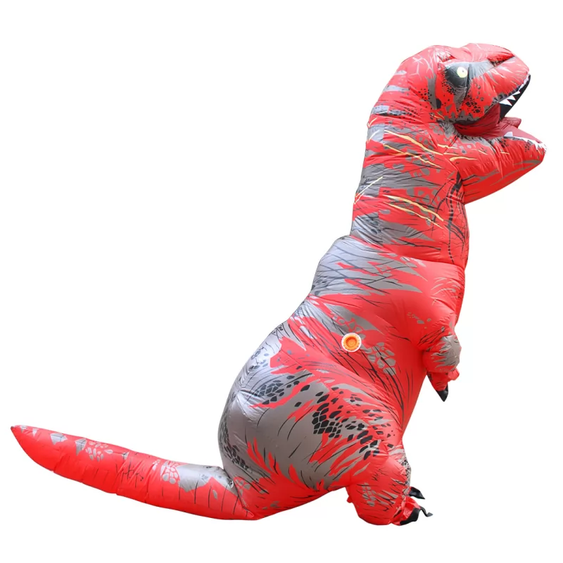 DANXEN Red T-REX Costumes Inflatable Dinosaur Costume Tyrannosaurus