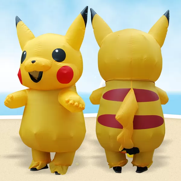 DANXEN Adult Inflatable Pokemon Pikachu Costume