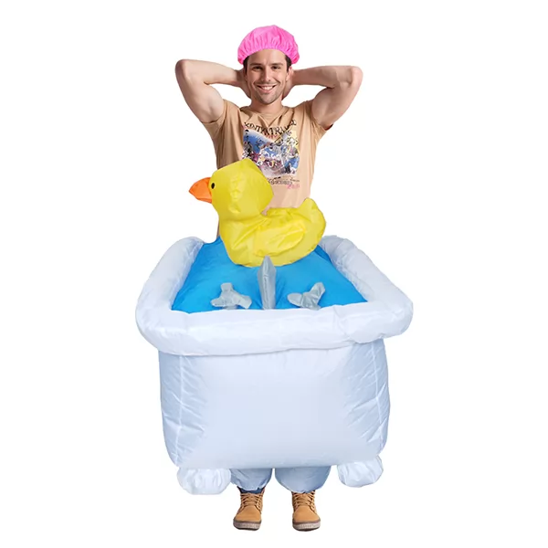 DANXEN Adult Inflatable Bathtub Costume