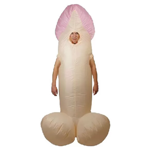 DANXEN Adult Pink Inflatable Sexy Inflatable WILLY Penis Costume