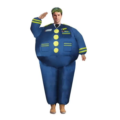 DANXEN Adult Inflatable Blue Navy Costume Purim Carnaval