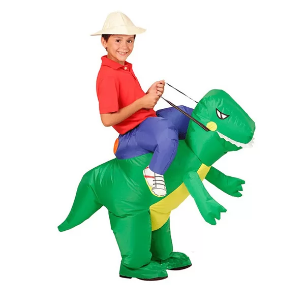 DANXEN Kids Inflatable Dinosaur Costume Children