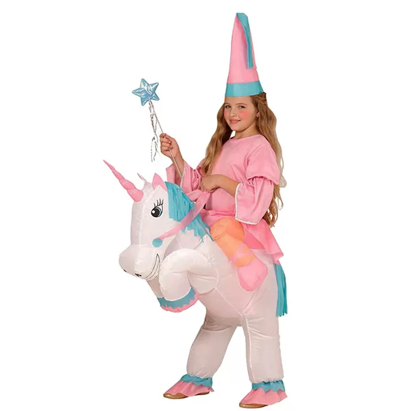 DANXEN Kids Inflatable Unicorn Costume Children