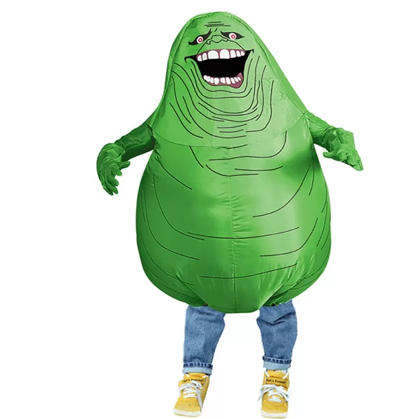 DANXEN Kids Inflatable Green Ghost Costume Children
