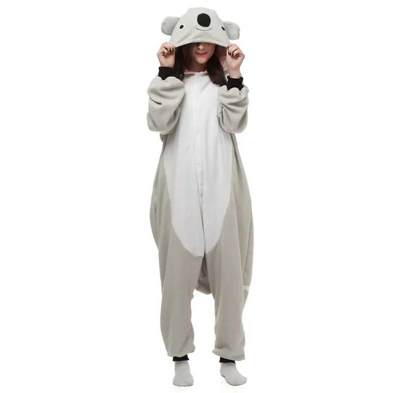 DANXEN Koala Kigurumi Unisex Fleece Pajamas Onesie