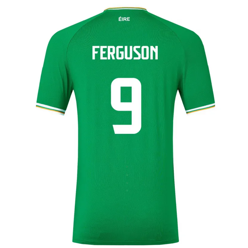 Danxen Kid Ireland Evan Ferguson #9 Green Home Jersey 24-26 T-Shirt