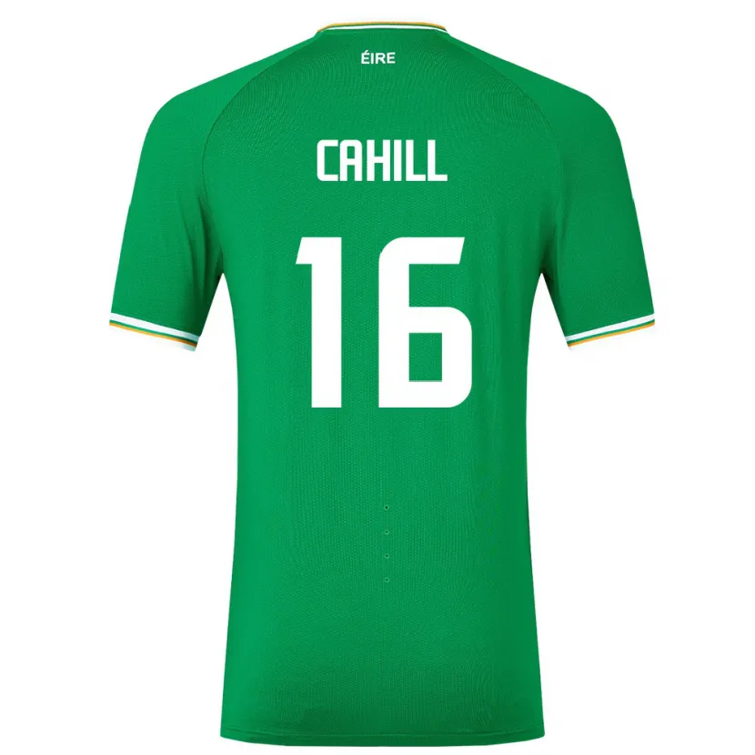 Danxen Kid Ireland Killian Cahill #16 Green Home Jersey 24-26 T-Shirt