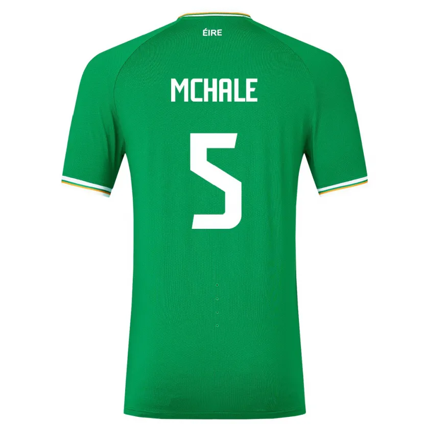 Danxen Kid Ireland Sean Mchale #5 Green Home Jersey 24-26 T-Shirt