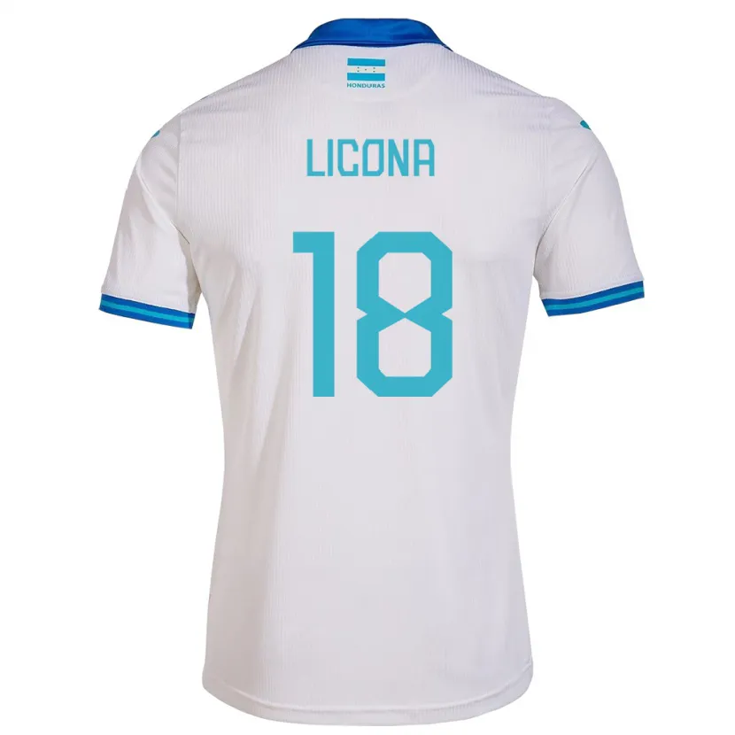 Danxen Kid Honduras Marlon Licona #18 White Home Jersey 24-26 T-Shirt