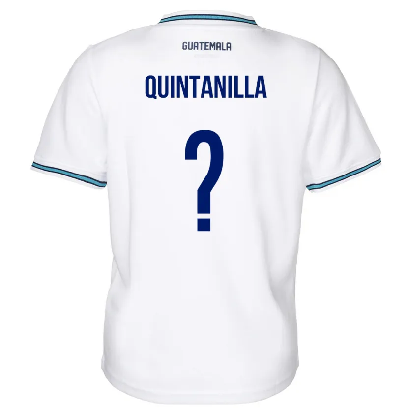 Danxen Kid Guatemala Anayelli Quintanilla #0 White Home Jersey 24-26 T-Shirt
