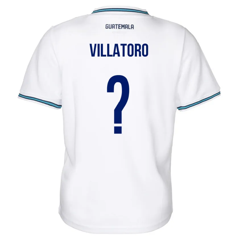 Danxen Kid Guatemala Grace Villatoro #0 White Home Jersey 24-26 T-Shirt