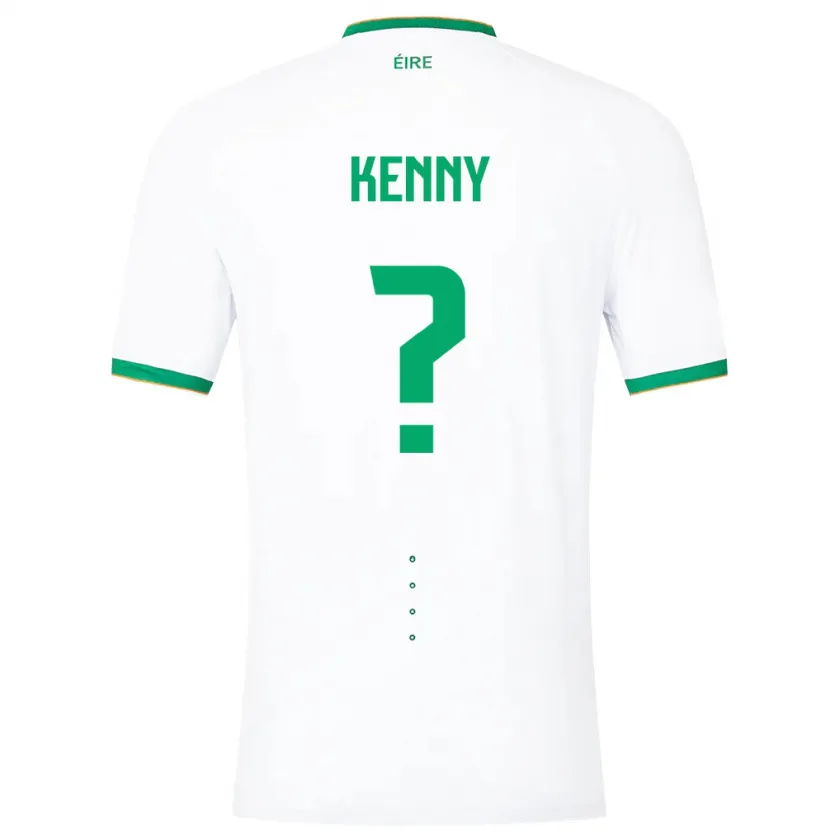 Danxen Kid Ireland Johnny Kenny #0 White Away Jersey 24-26 T-Shirt