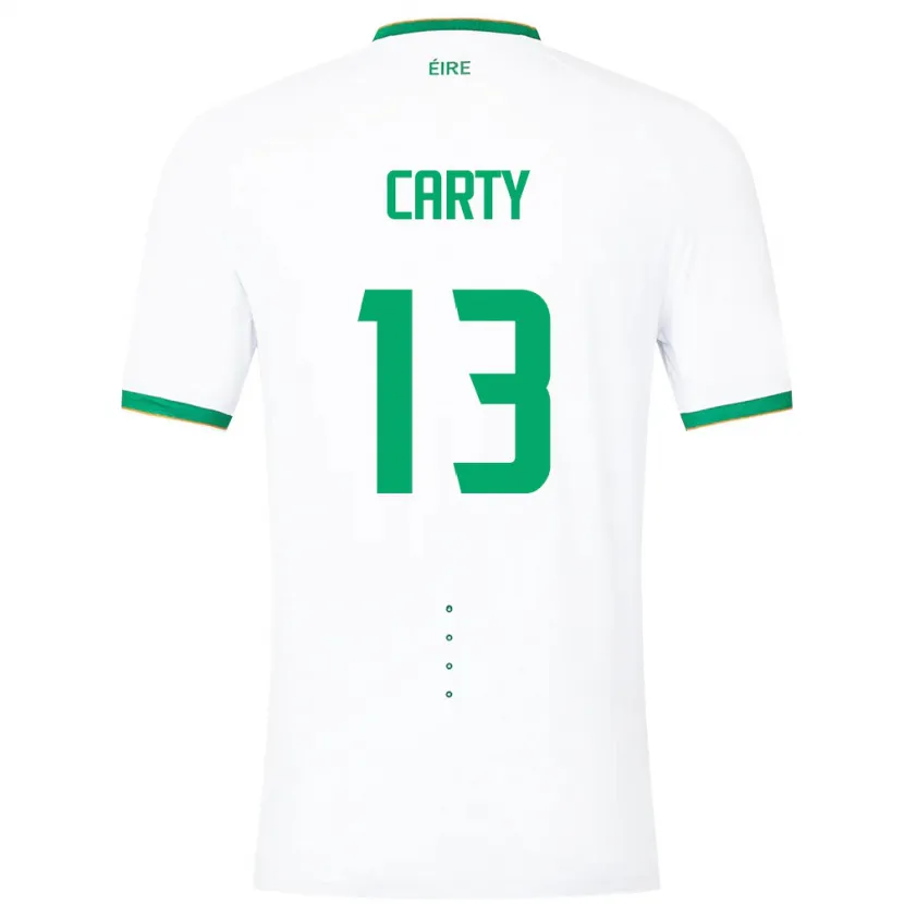 Danxen Kid Ireland Conor Carty #13 White Away Jersey 24-26 T-Shirt