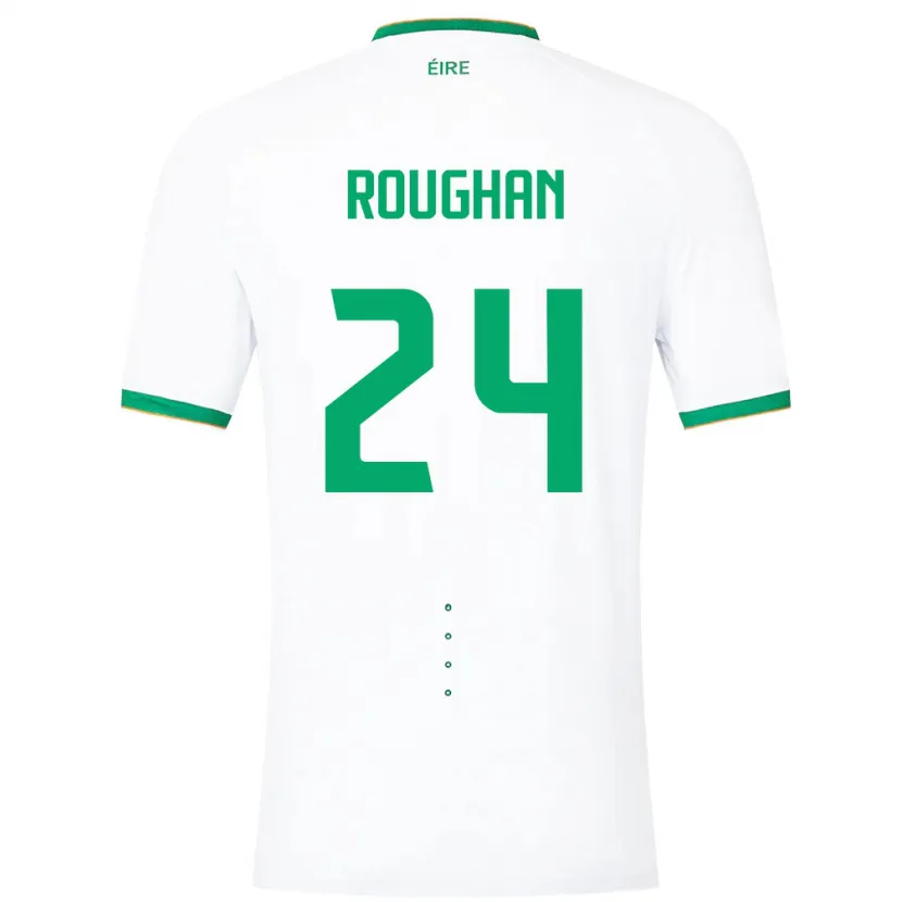 Danxen Kid Ireland Sean Roughan #24 White Away Jersey 24-26 T-Shirt