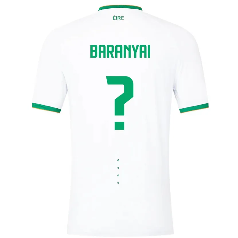 Danxen Kid Ireland Patrick Baranyai #0 White Away Jersey 24-26 T-Shirt