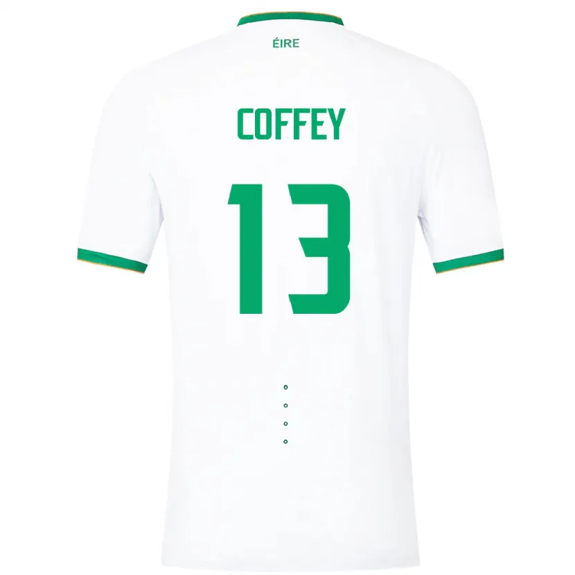 Danxen Kid Ireland Fiachra Coffey #13 White Away Jersey 24-26 T-Shirt