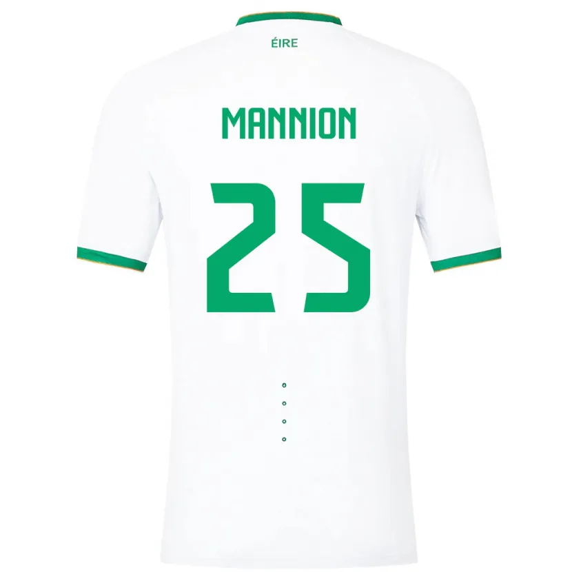Danxen Kid Ireland Aoife Mannion #25 White Away Jersey 24-26 T-Shirt