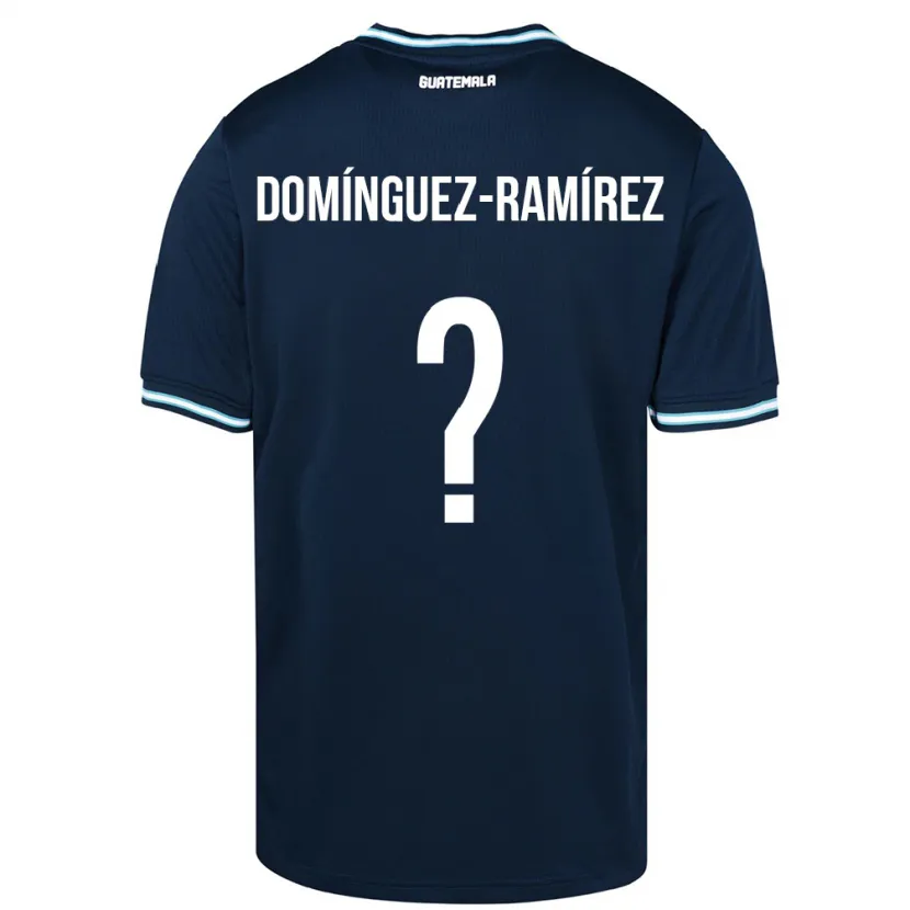 Danxen Kid Guatemala Marco Domínguez-Ramírez #0 Blue Away Jersey 24-26 T-Shirt