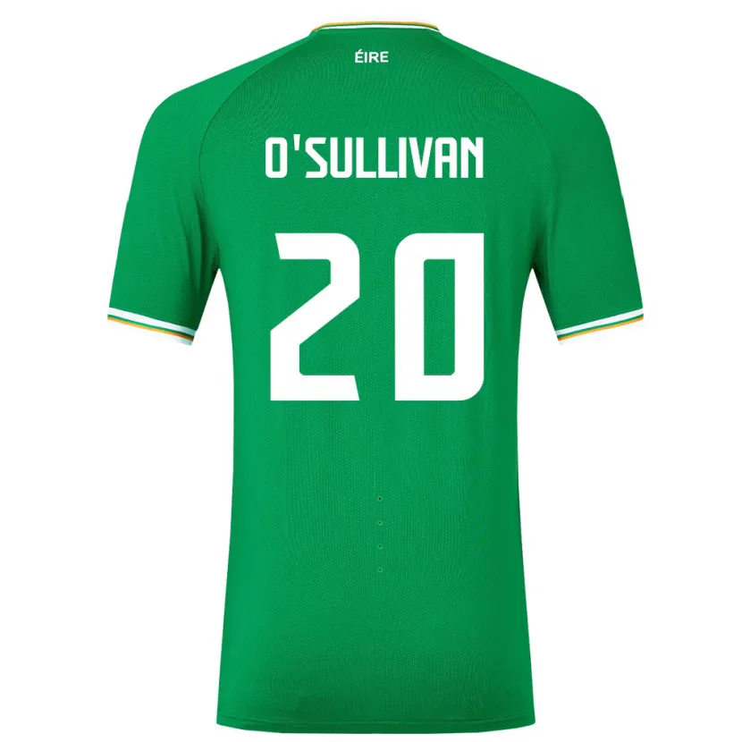 Danxen Women Ireland Cathal O'sullivan #20 Green Home Jersey 24-26 T-Shirt