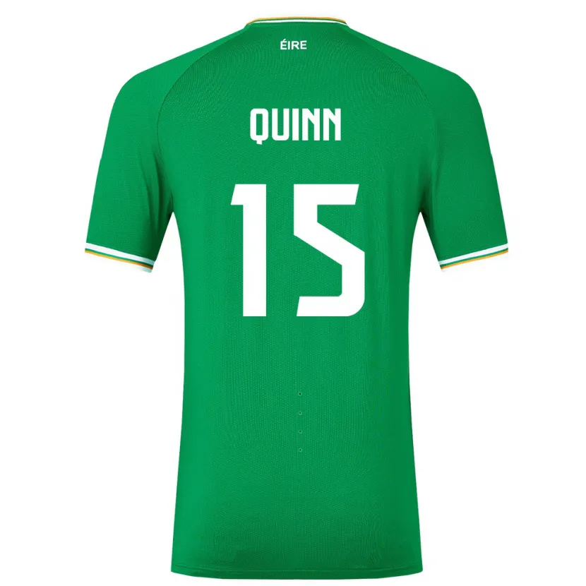 Danxen Women Ireland Lucy Quinn #15 Green Home Jersey 24-26 T-Shirt
